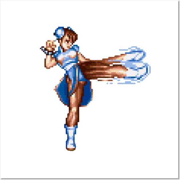 Chun Li Wall Art by Cun-Tees!